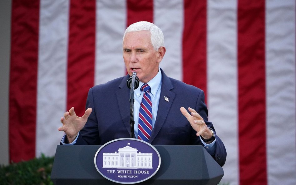 Wybory w USA. Mike Pence nie usunie Donalda Trumpa z urzędu