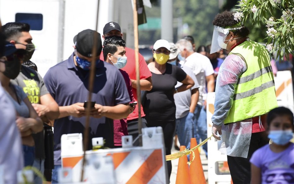 Pandemia koronawirusa: Trzeci dzień z rzędu rekordowa liczba zakażeń w USA