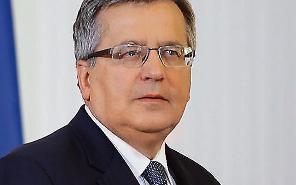 Prezydent Bronisław Komorowski