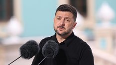 Prezydent Ukrainy Wołodymyr Zełenski