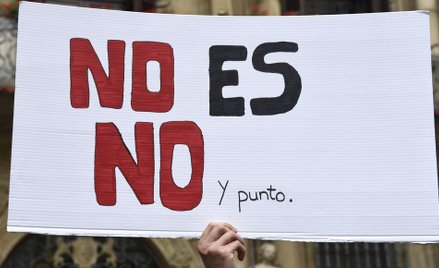 "Nie znaczy nie i kropka". Protesty po wyroku w 2018 roku odbywały się w całej Hiszpanii