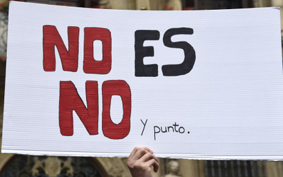 "Nie znaczy nie i kropka". Protesty po wyroku w 2018 roku odbywały się w całej Hiszpanii
