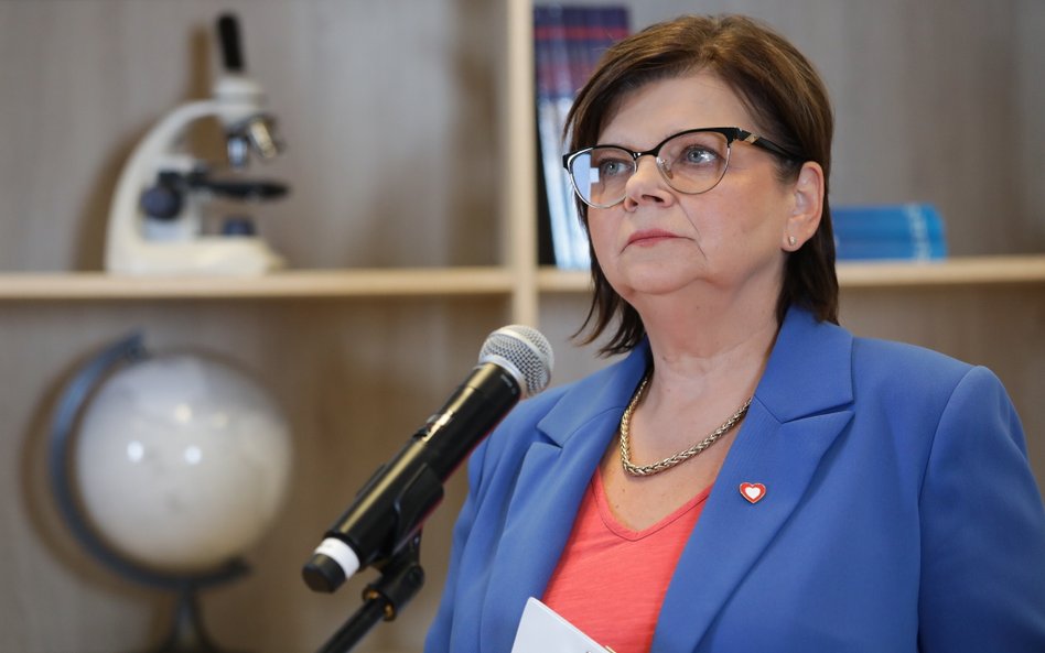 Minister zdrowia Izabela Leszczyna