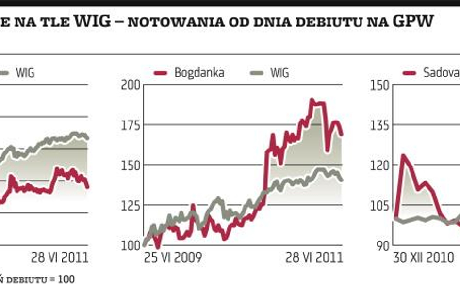 Rozchwiane kursy górniczych firm nie wróżą dobrze JSW