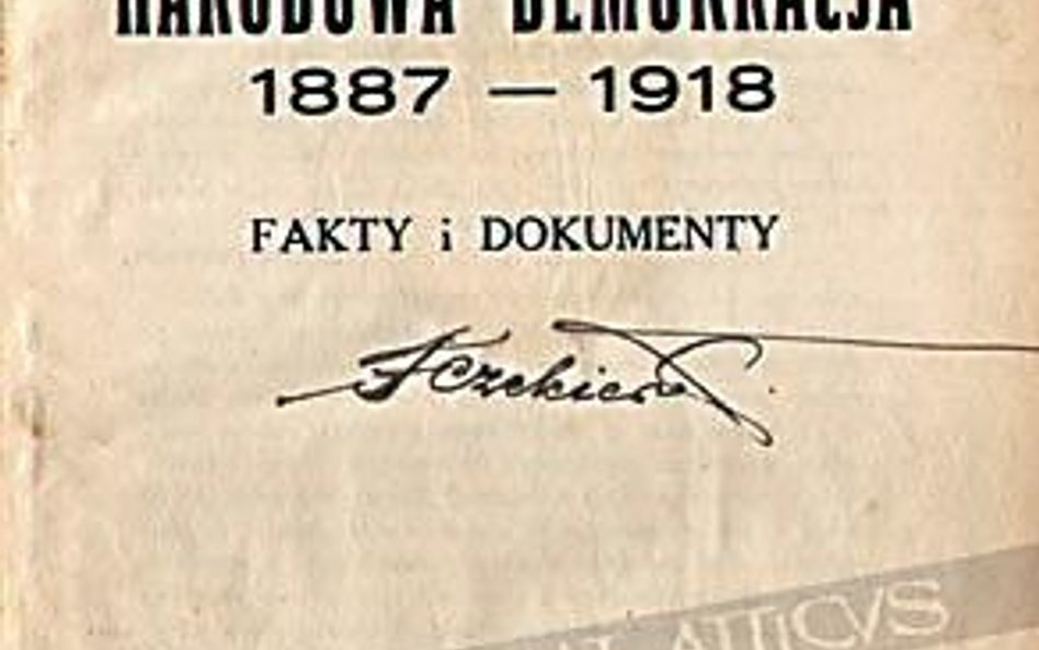 Okładka „Narodowej Demokracji” z 1933 roku