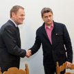 Donald Tusk i Janusz Palikot