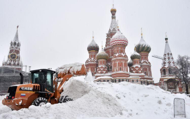 Moskwa sparaliżowana śniegiem