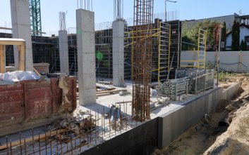 Trwają prace związane z budową nowego komisariatu na warszawskich Włochach