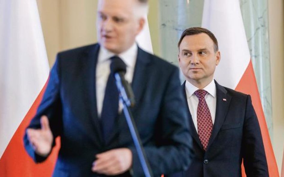 Prezydent Andrzej Duda przyjął dymisję wicepremiera Jarosława Gowina