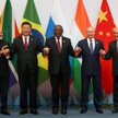 Liderzy BRICS w Johannesburgu Od lewej: premier Indii Narendra Modi, przywódca Chin Xi Jinping, prez