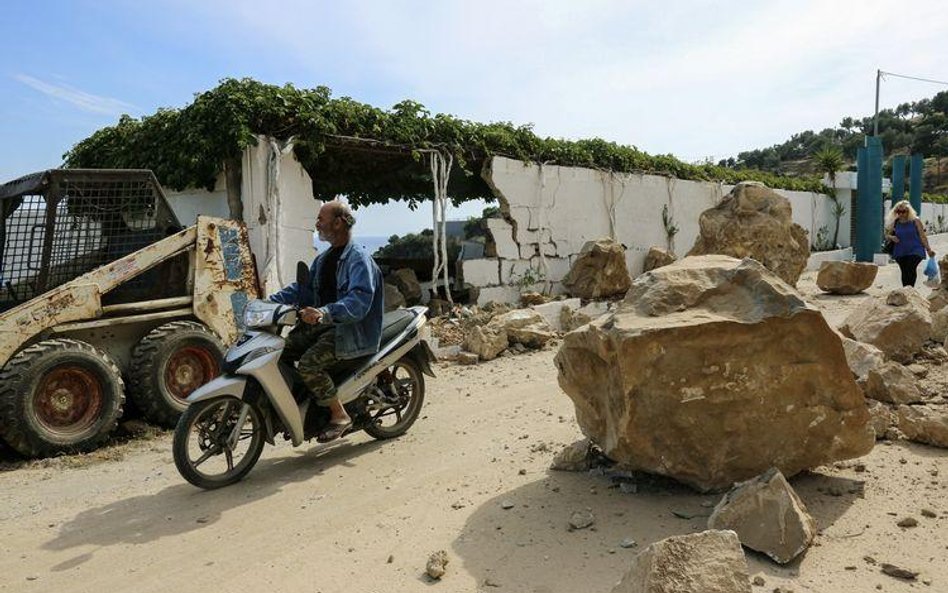 Lesbos szacuje szkody po trzęsieniu ziemi