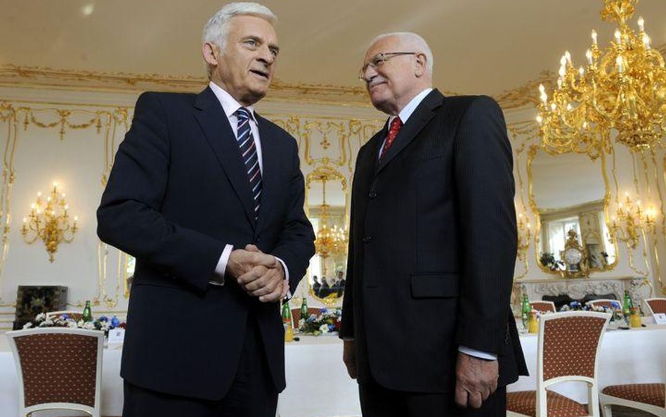 Jerzy Buzek i Vaclav Klaus