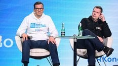 Grudzień 2024 r. Mateusz Morawiecki i Przemysław Czarnek podczas panelu "Przyszłość europejskiego ko