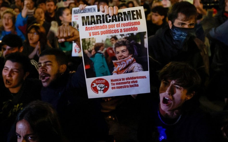 Maricarmen Abascal była 87-letnią kobietą, której eksmisja wywołała w Hiszpanii protesty lokatorskie