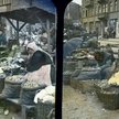 W Fotoplastikonie oglądać będziemy zdjęcia dawnego miasta, na przykład targu Za Żelazną Bramą...