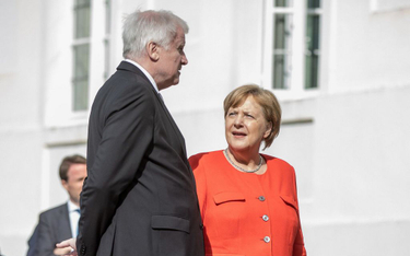 Angela Merkel musi znaleźć wspólny język z ministrem Horstem Seehoferem
