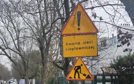 Prace przy naprawianiu uszkodzonej sieci ciepłowniczej potrwają do poniedziałku