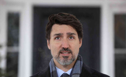 Trudeau pytany o Trumpa milczał przez 21 sekund