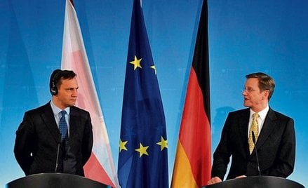 Szefowie polskiej i niemieckiej dyplomacji Radosław Sikorski i Guido Westerwelle