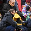 Premier Mateusz Morawiecki podczas spotkania z uchodźcami z Ukrainy
