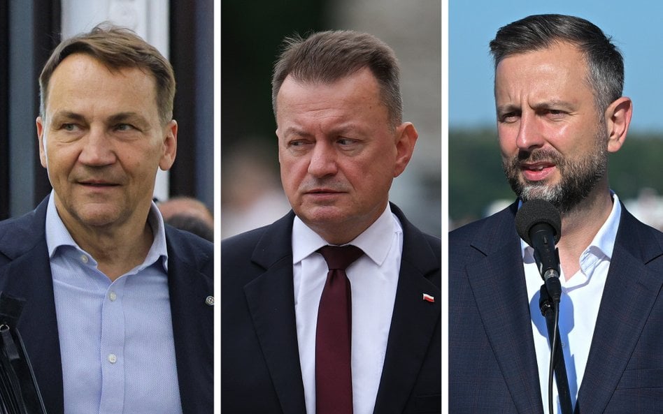 Radosław Sikorski (minister obrony w latach 2005-2007), Mariusz Błaszczak (2018-2023) i Władysław Ko