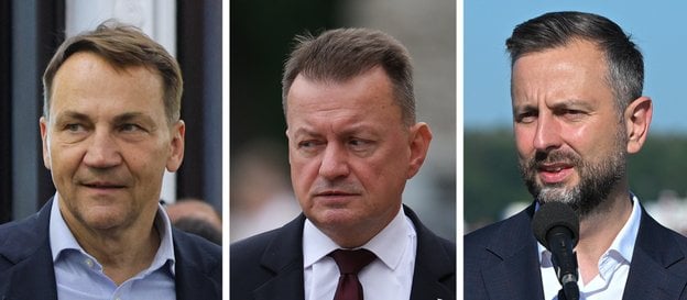 Radosław Sikorski (minister obrony w latach 2005-2007), Mariusz Błaszczak (2018-2023) i Władysław Ko