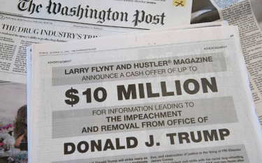 10 mln dolarów za pomoc w odwołaniu Trumpa z urzędu