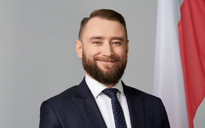 Adrian Malinowski, komisarz generalny sekcji polskiej na Wystawie Światowej Expo 2020 w Dubaju.