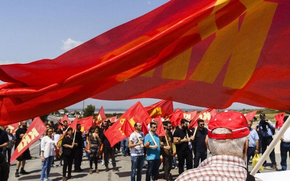 Protest na Cyprze. "Mordercy z NATO wracajcie do siebie"