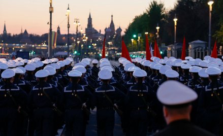 Próba przed paradą z okazji Dnia Zwycięstwa w Moskwie