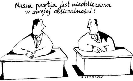 Komentarz rysunkowy. Partia nieobliczalna w obliczalności