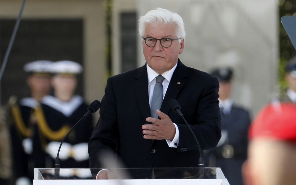 Prezydent Niemiec Frank-Walter Steinmeier w Warszawie