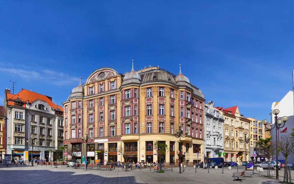 Plac Jirasek w Ostravie zwanej "Bramą Czech". Miasto z punktu widzenia logistyki odgrywa strategiczn