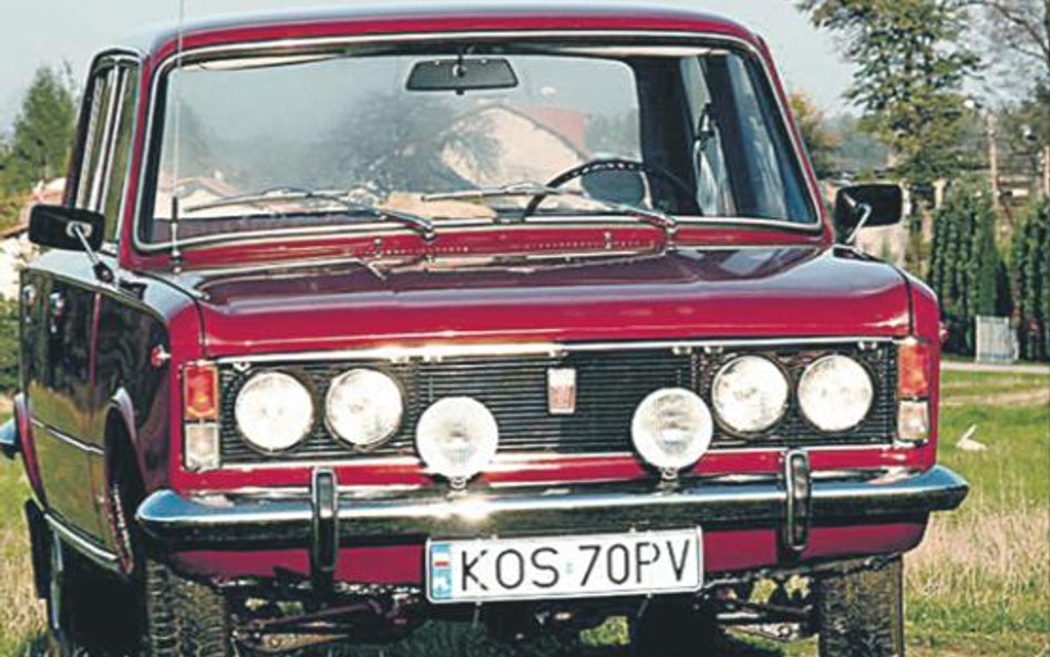 Wśród słabo zachowanych egzemplarzy polskiego fiata 125p, które dominują na rynku, są też kolekcjone