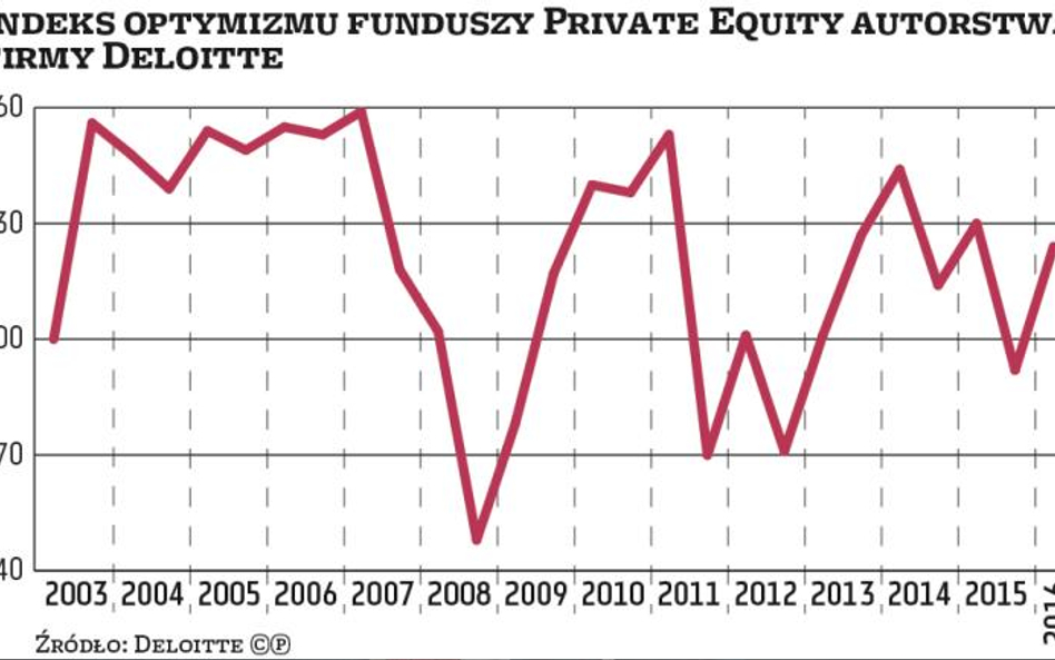 Fundusze private equity szykują się do zakupów