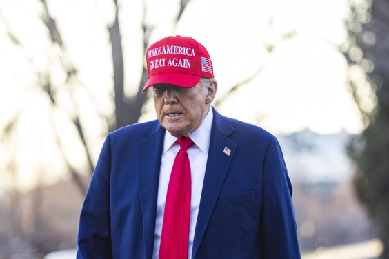 Americký prezident Donald Trump po skončení rozhovorů s prezidentem Ukrajiny Volodymyr Zelnski