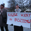 Listopadowa manifestacja pod hasłem „Kalisz wolny od faszyzmu”, w odpowiedzi na marsz środowisk nacj