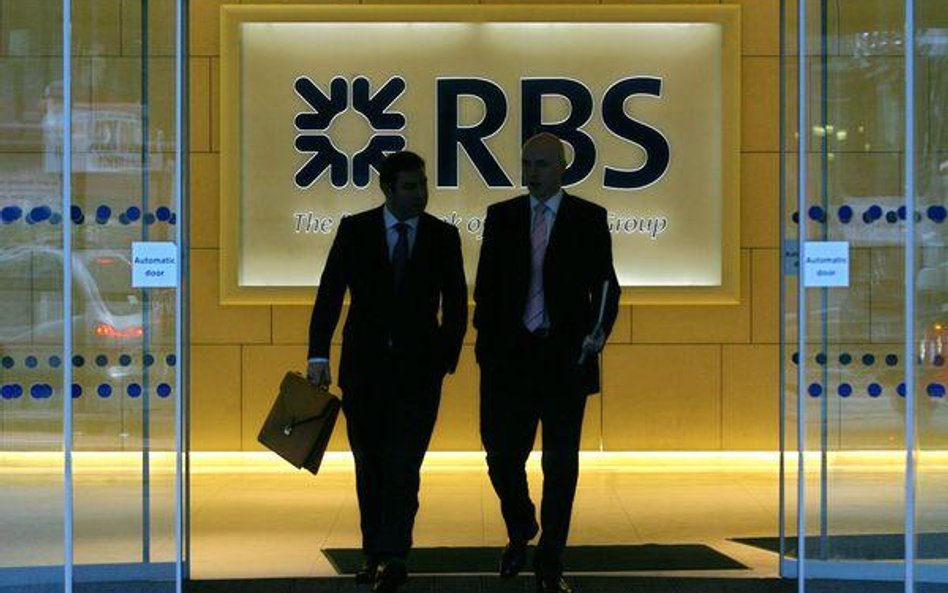 Państwowy bank, Royal Bank of Scotland, manipulował stopami