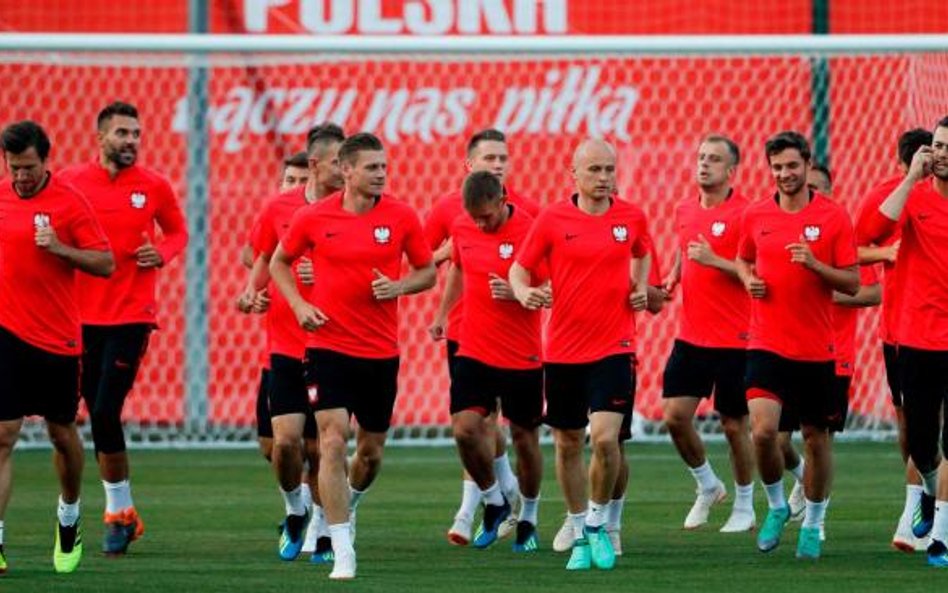 Reprezentacja Polski na treningu w Soczi