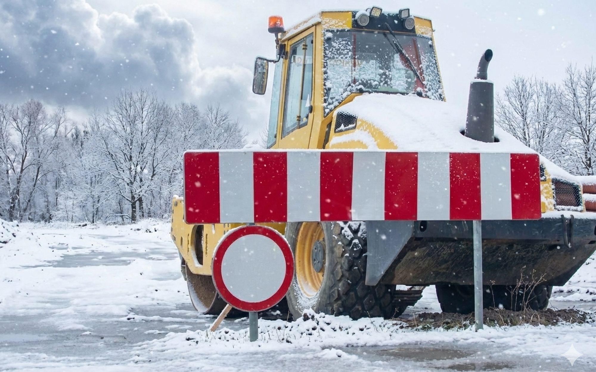 Drogowcy rozpoczynają przerwę zimową. Czy to oznacza przestój w pracach?
