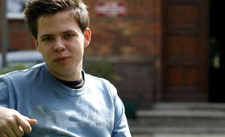 Jakub Depczyński, maturzysta z Poznania.