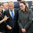 Donald Tusk i Julia Swyrydenko w Gdańsku
