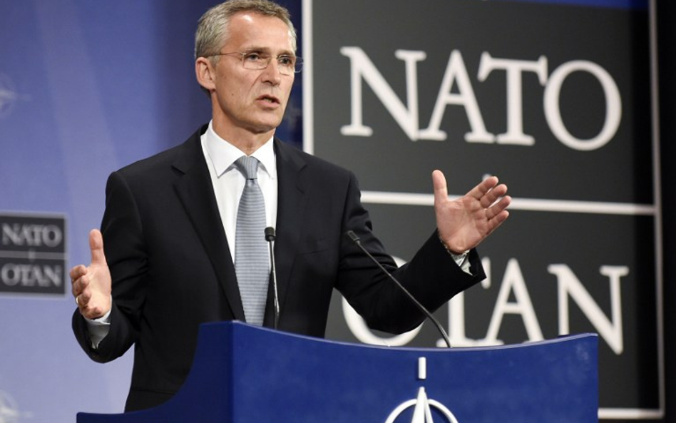 Sekretarz generalny NATO Jens Stoltenberg