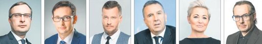 Od lewej: Paweł Borys, prezes Polskiego Funduszu Rozwoju, Daniel Obajtek, prezes PKN Orlen, Arkadius