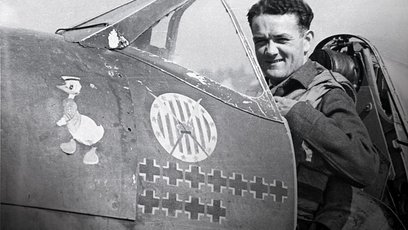 Jan Zumbach (1915-1986), bohater Bitwy o Anglię, as lotniczy Dywizjonu 303