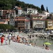 Mošćenička Draga to jeden z kurortów Riwiery Opatijskiej, do której można dotrzeć z Polski pociągiem