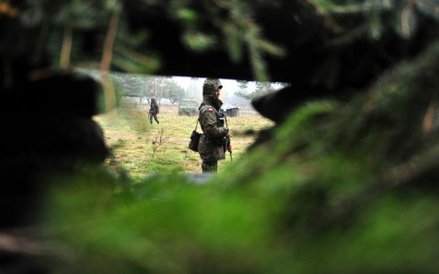 Ćwiczenia rezerwistów w Orzyszu