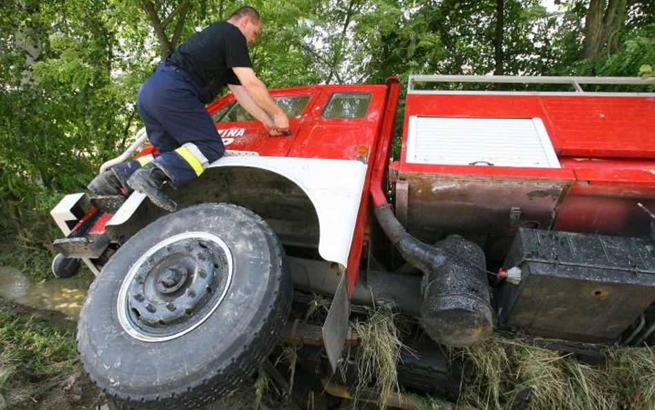 Skutki powodzi na Podkarpaciu