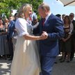 Władimir Putin w tańcu z szefową MSZ Austrii