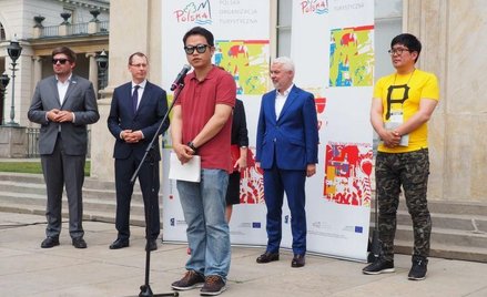 Podoba nam się, że Polacy tak spokojnie żyją – mówił reżyser podczas konferencji prasowej w Łazienka